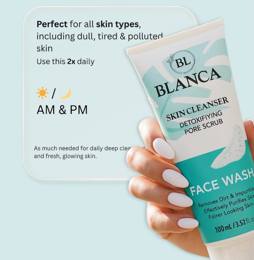 BLANCA Detoxifying Face Wash – 100ml