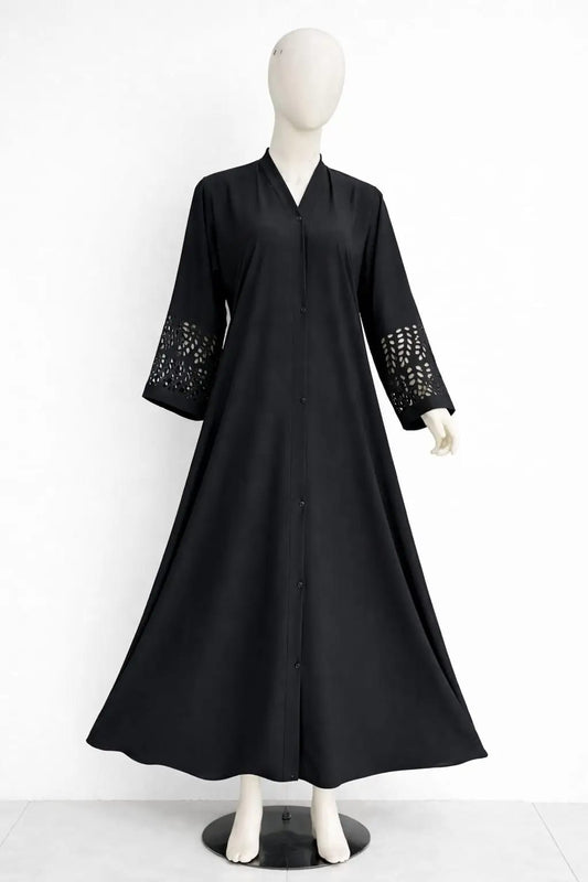Georgette Plain Full Abaya