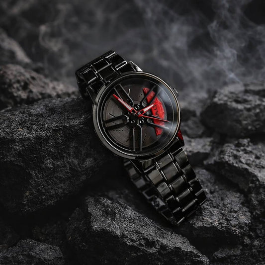 Men’s Spinning Dial Stylish Wrist Watch