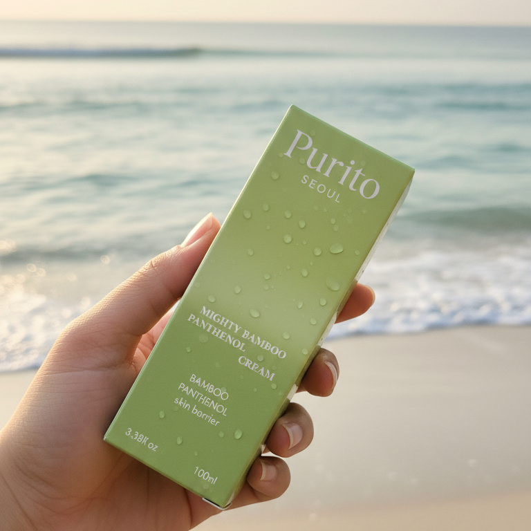 PURITO SEOUL Mighty Bamboo Panthenol Cream 100ml