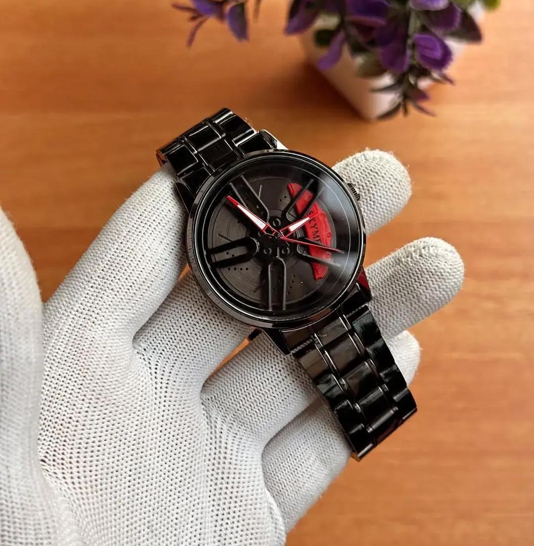 Men’s Spinning Dial Stylish Wrist Watch