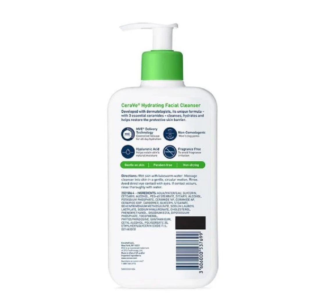 CeraVe Hydrating Cleanser – 236ml
