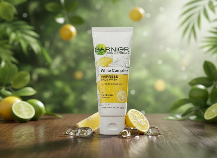 Garnier White Complete Fairness Face Wash – 100ml