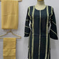Linen Gota Work 3-Piece Suit
