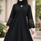 Georgette Plain Full Abaya