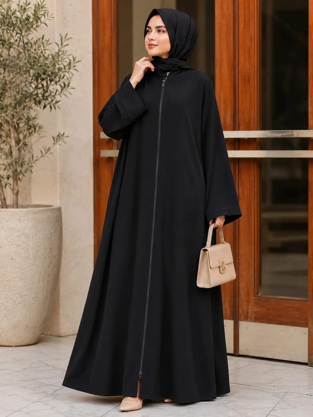 Nida Plain Full Abaya