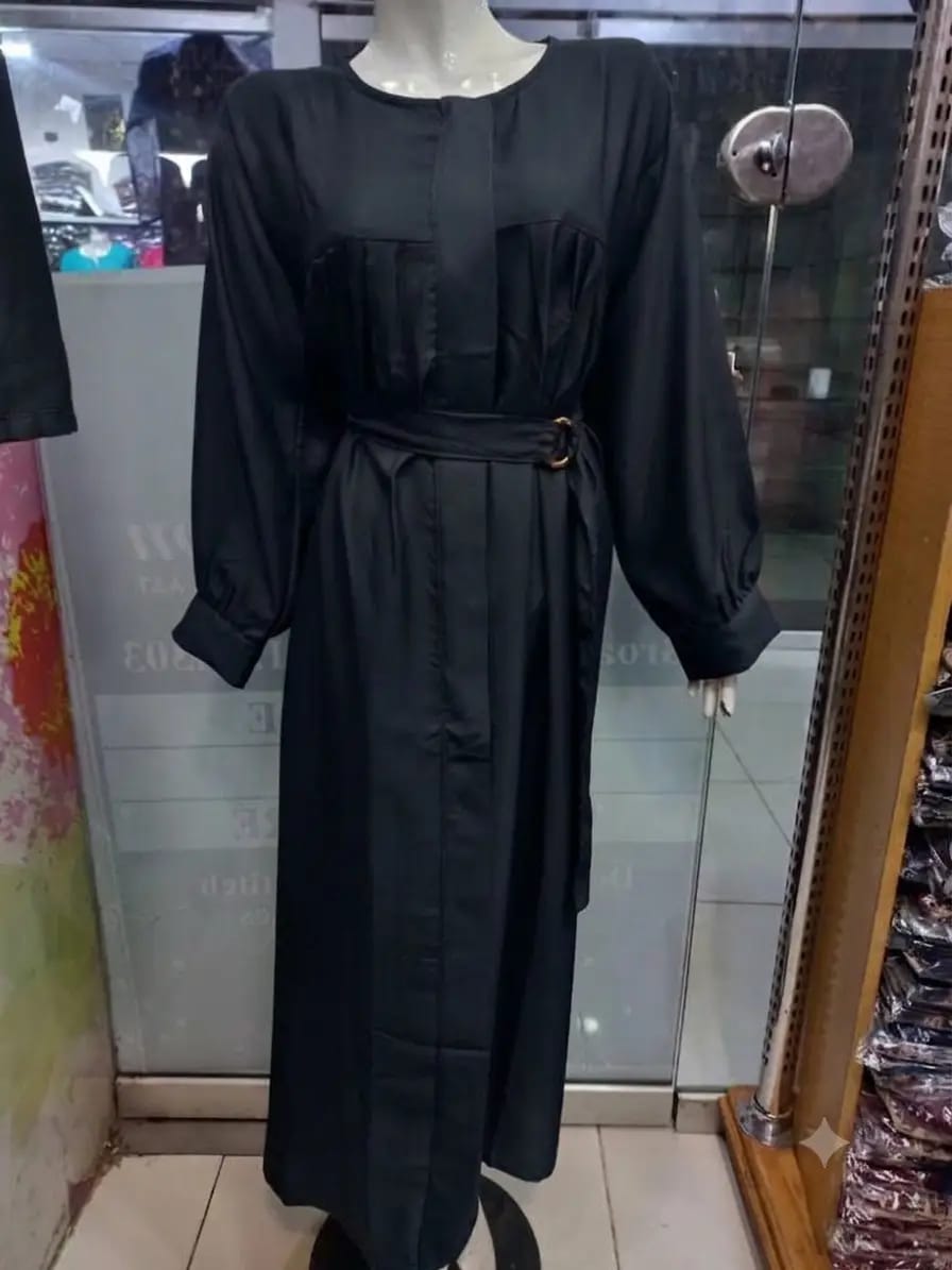Classic Georgette Belted Abaya