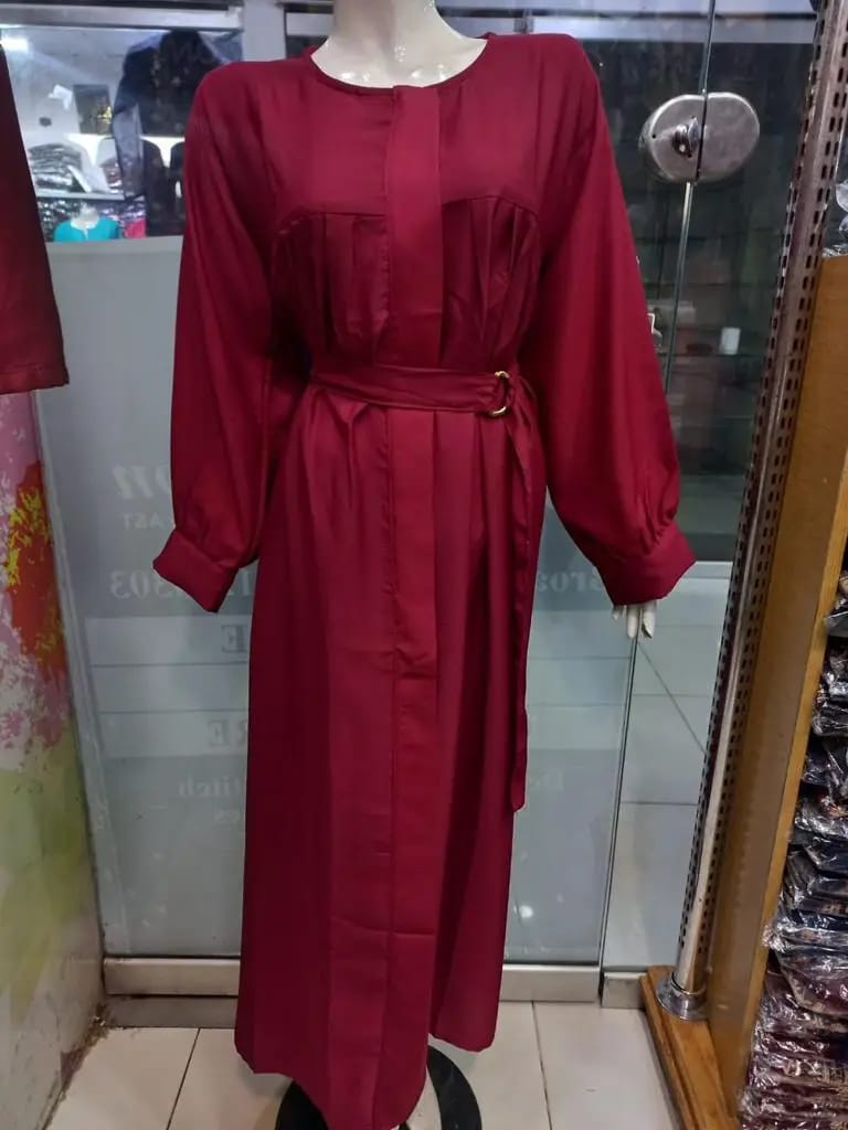 Classic Georgette Belted Abaya