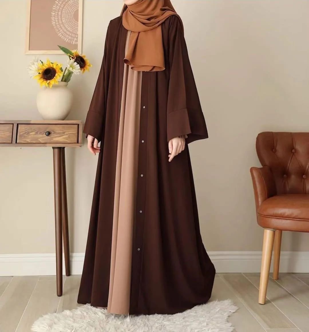 Women Georgette Full Abaya