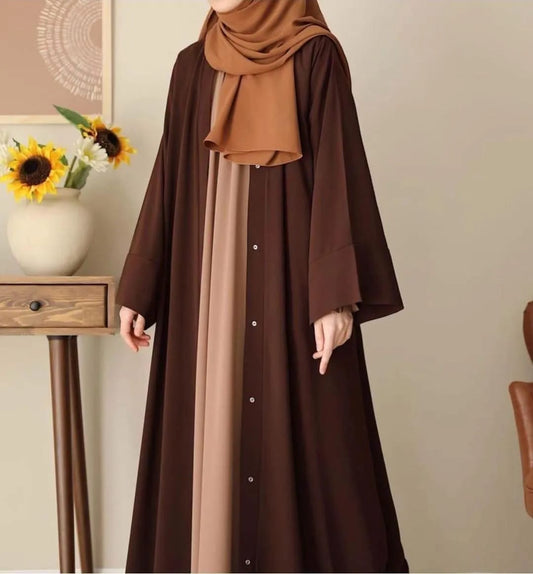 Women Georgette Full Abaya