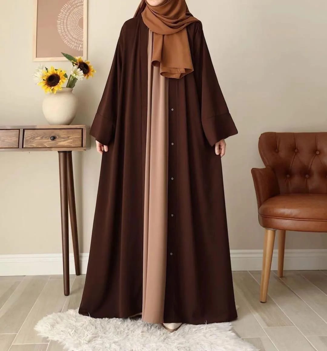 Women Georgette Full Abaya