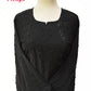 Nidha Black Embroidered Abaya