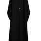 Black Pearl Tassel Maxi Abaya