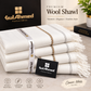White Wool Fringed Shawl – 3 Yards