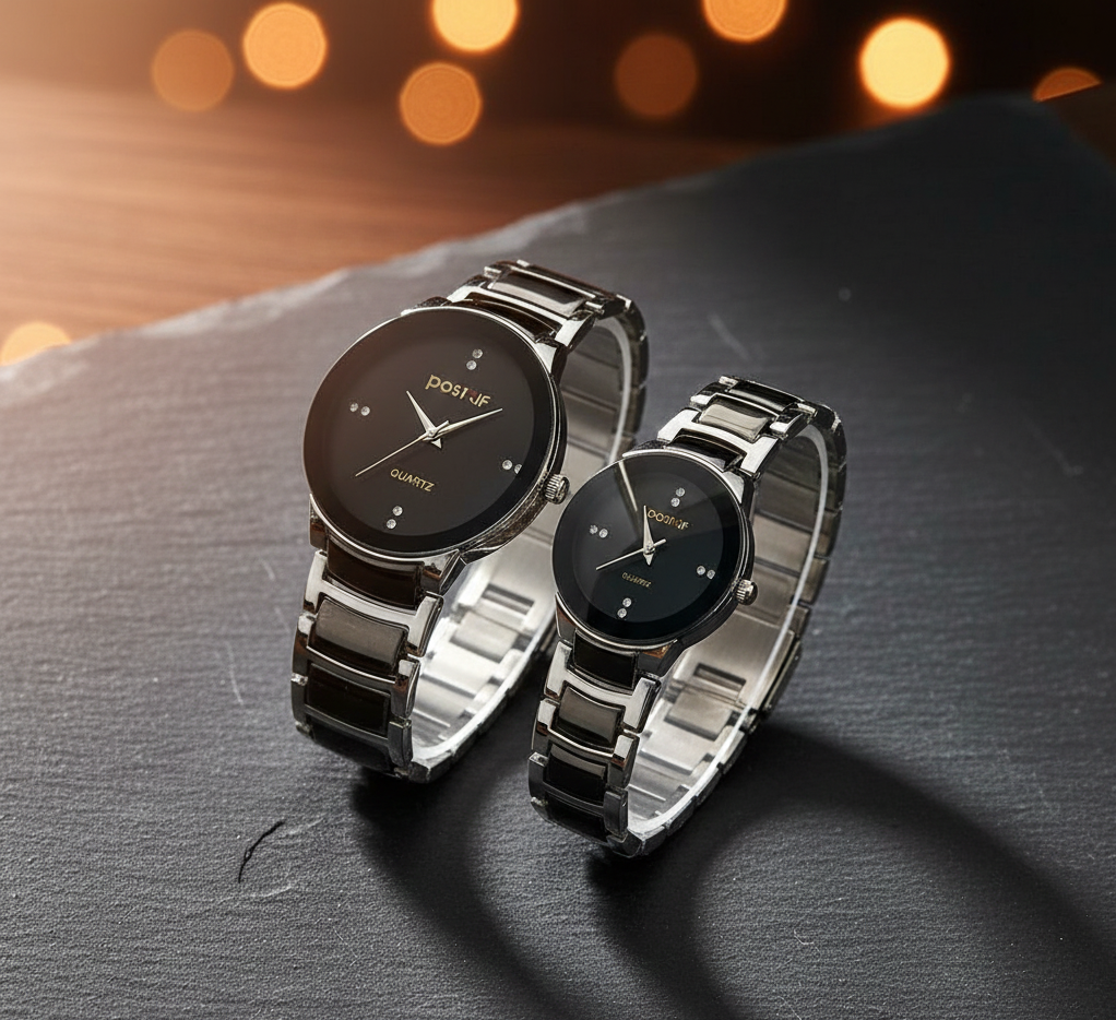 POSITIF Couple Watch Set – His & Her