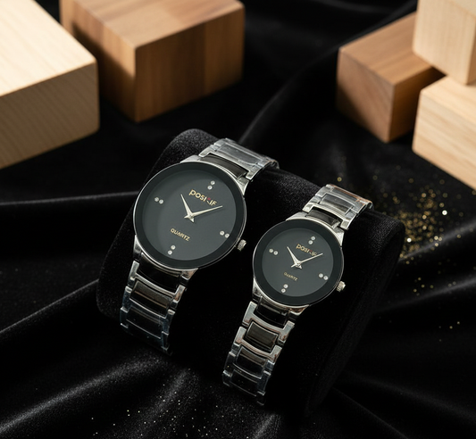 POSITIF Couple Watch Set – His & Her