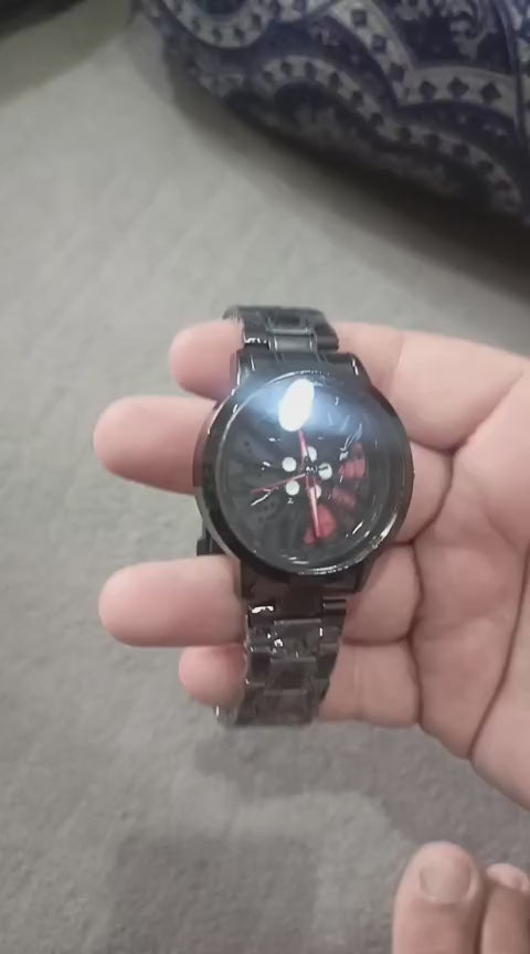 Men’s Spinning Dial Stylish Wrist Watch