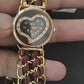 Women’s Luxury Woven Bracelet Watch – Black